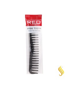 Red Kiss Wide Tooth Comb Peine